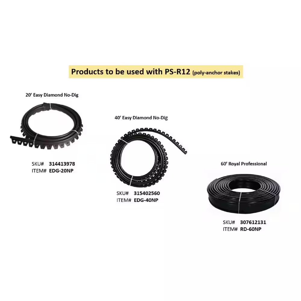 9 In. Poly Stakes