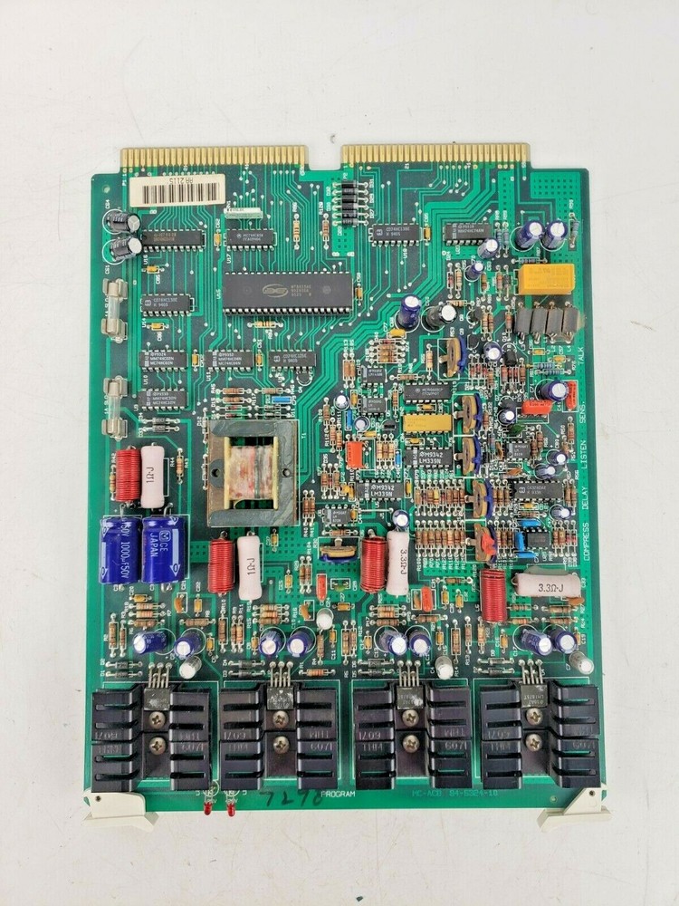 Bogen Multicom 2000 Analog Card MCACB Intercom System Used AS IS #9