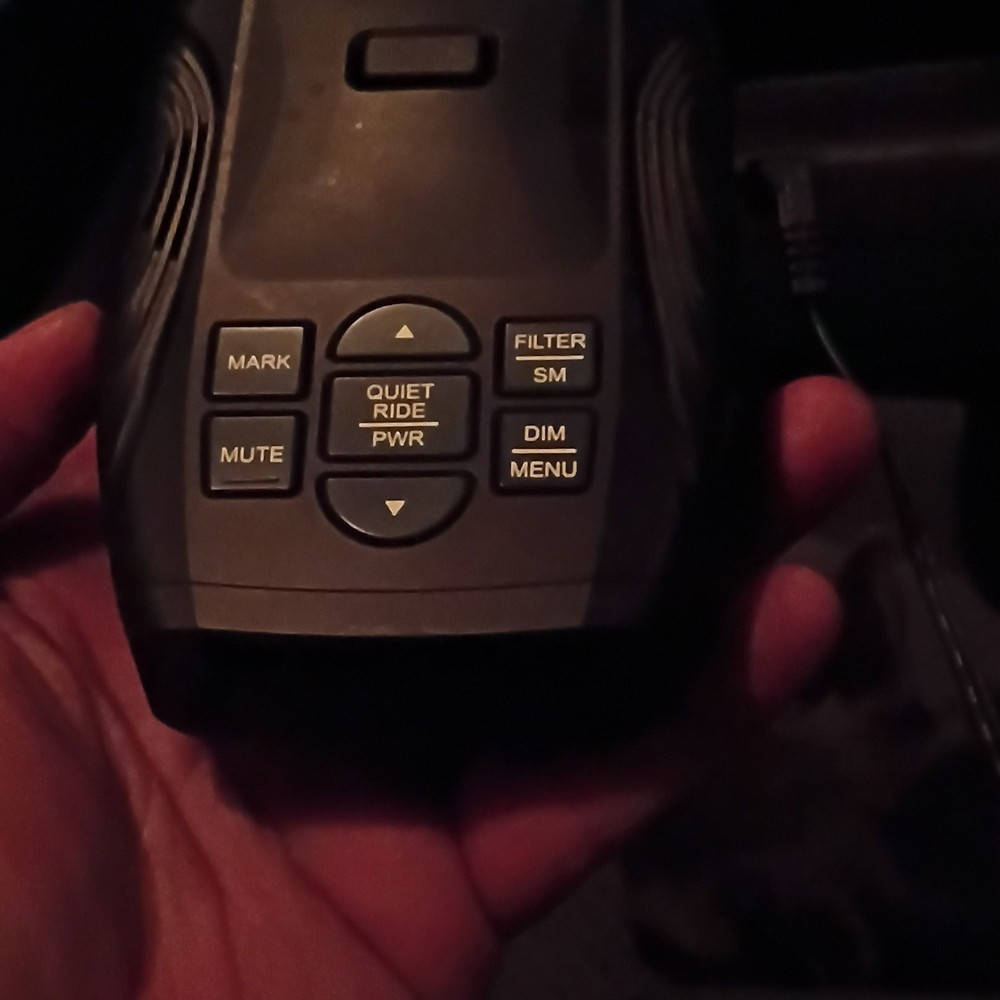 K40 R7 radar detector gps tested working