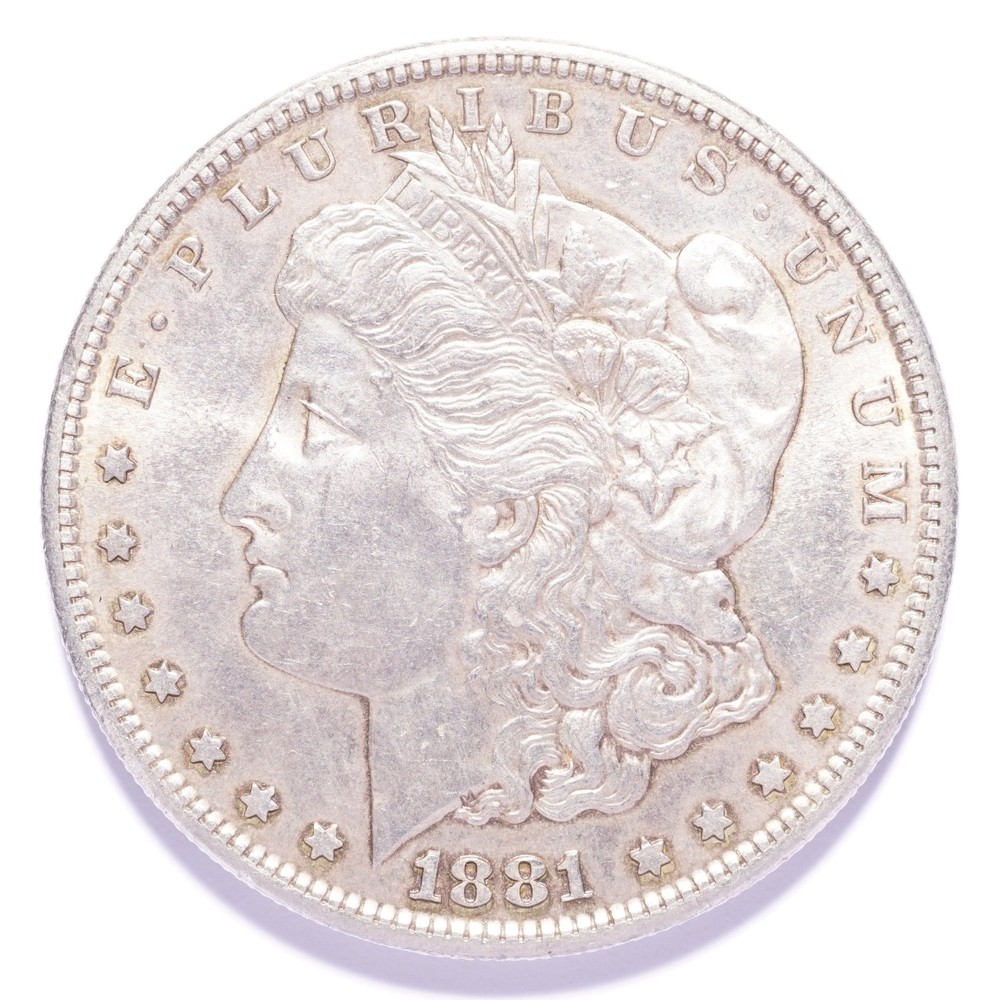 1881-S Morgan Silver Dollar BU
