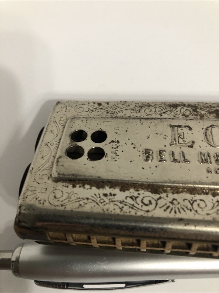 Vintage M. Hohner Echo Two Sided Echo Harmonica made in Germany ￼￼