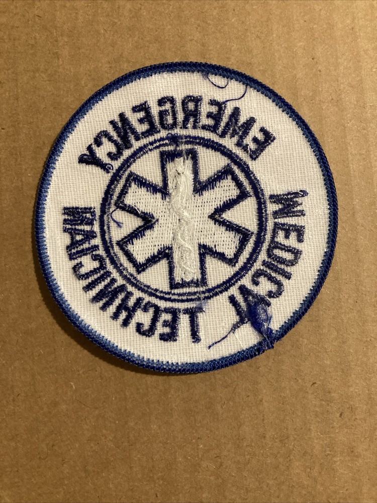 Emergency Medical Technician Patch
