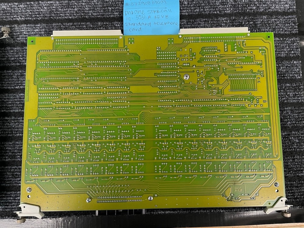 Dukane STARCall Intercom Std Telephone Card 110-3531A STC-E - Working Pull