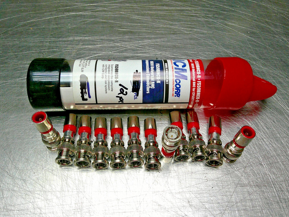 "NEW" FS59BNCU-R Universal BNC (12 -Count)