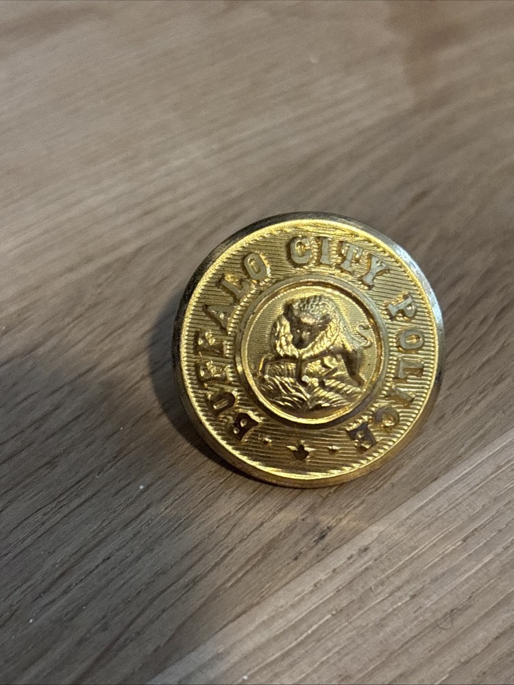 Buffalo CityPol Button Obsolete