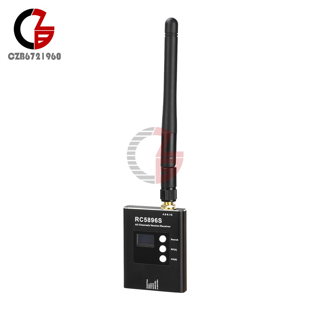 DC6-40V RC5896S Receiver 5.8GHz Video Receiver Compatible 5.8G Image Transmitter