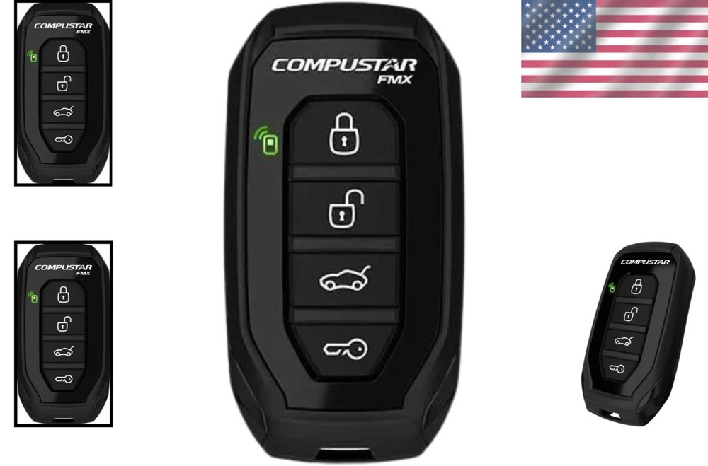 Reliable 1WG15R-FM Replacement Remote Control - 3000ft Range, Alkaline Powered