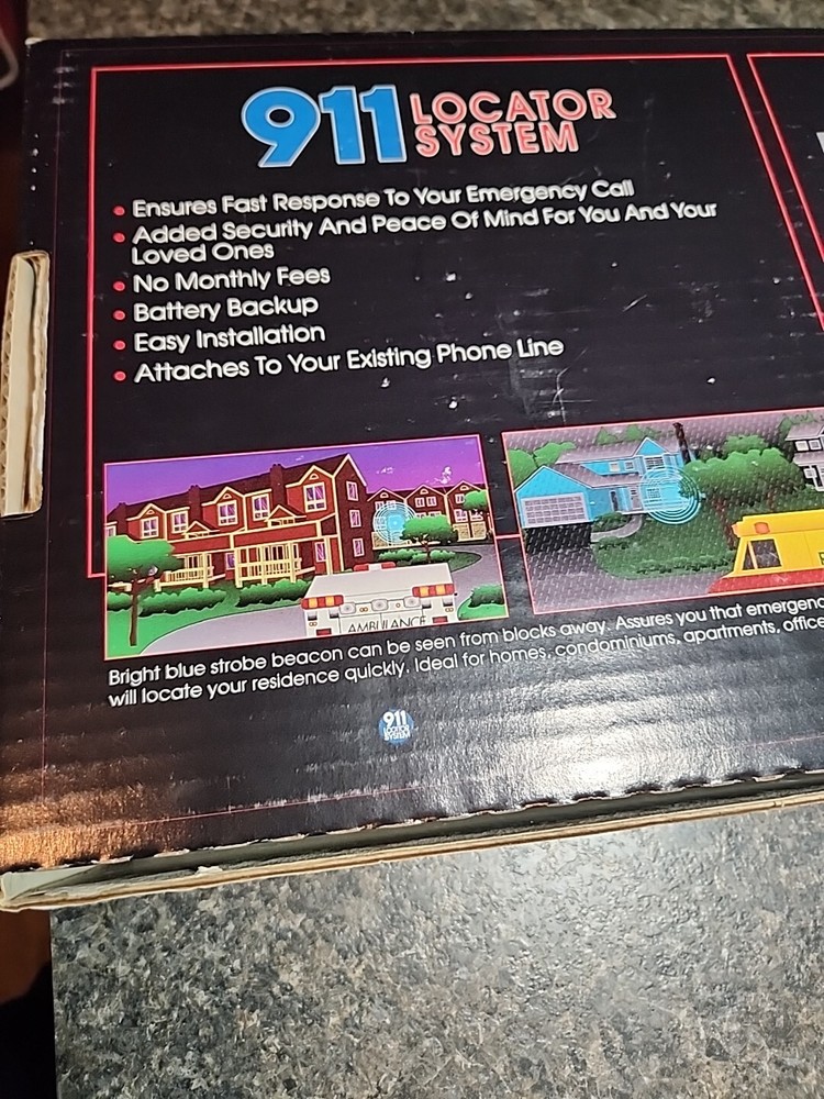 911 Emergency Locator System