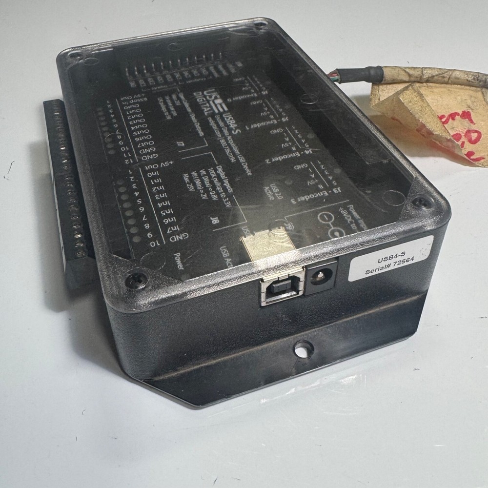 US Digital USB4-S Encoder Data Acquisition Device - Untested, Powers On