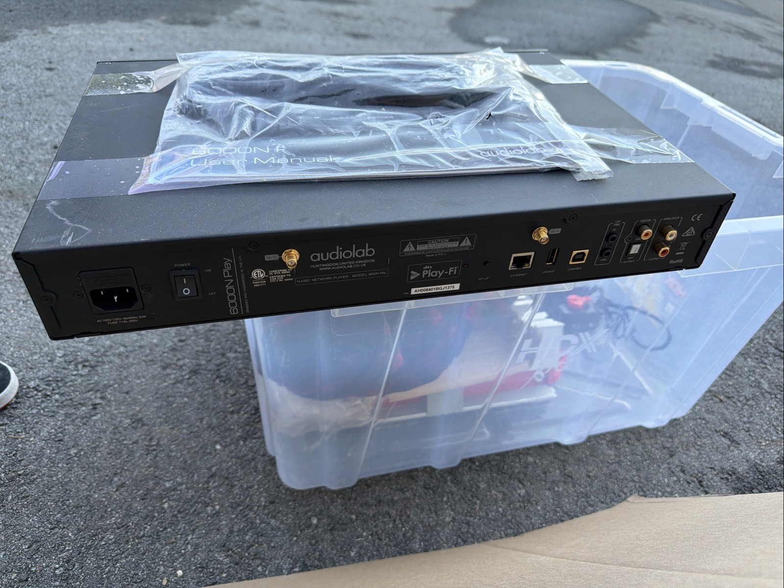 Audiolab 6000N - Audio Streaming Player - Black