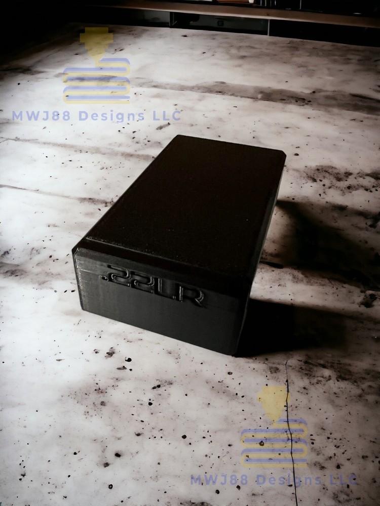 Sliding .22lr Ammo Storage Box Case - 50rd Round - Multiple Colors Available!