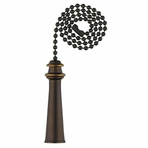 Ciata Lighting Trophy Pull Chain, Oil Rubbed Bronze
