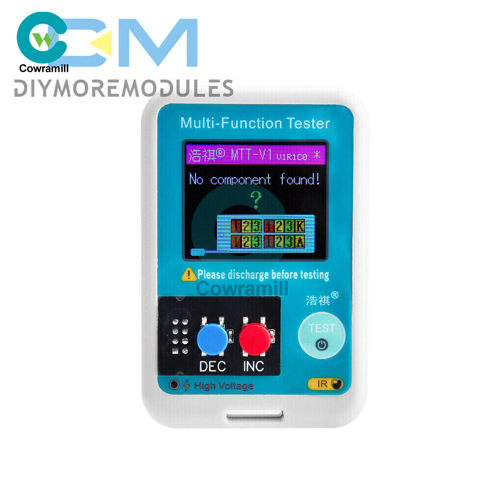 Multi-function MTT-V1 High Precision Transistor Tester Type-C USB Charging US