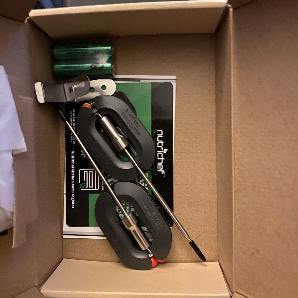 Nutrichef Bluetooth Wireless BBQ Digital Thermometer -PWIRBBQ80