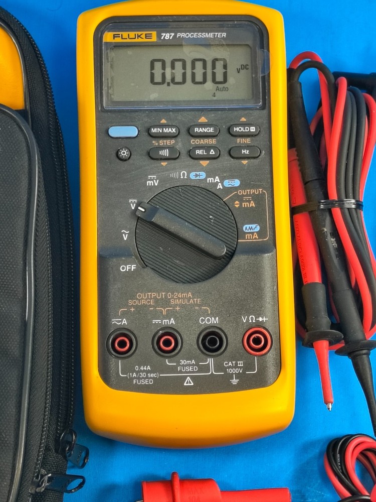 Fluke 787 ProcessMeter Calibrator Meter Multimeter !