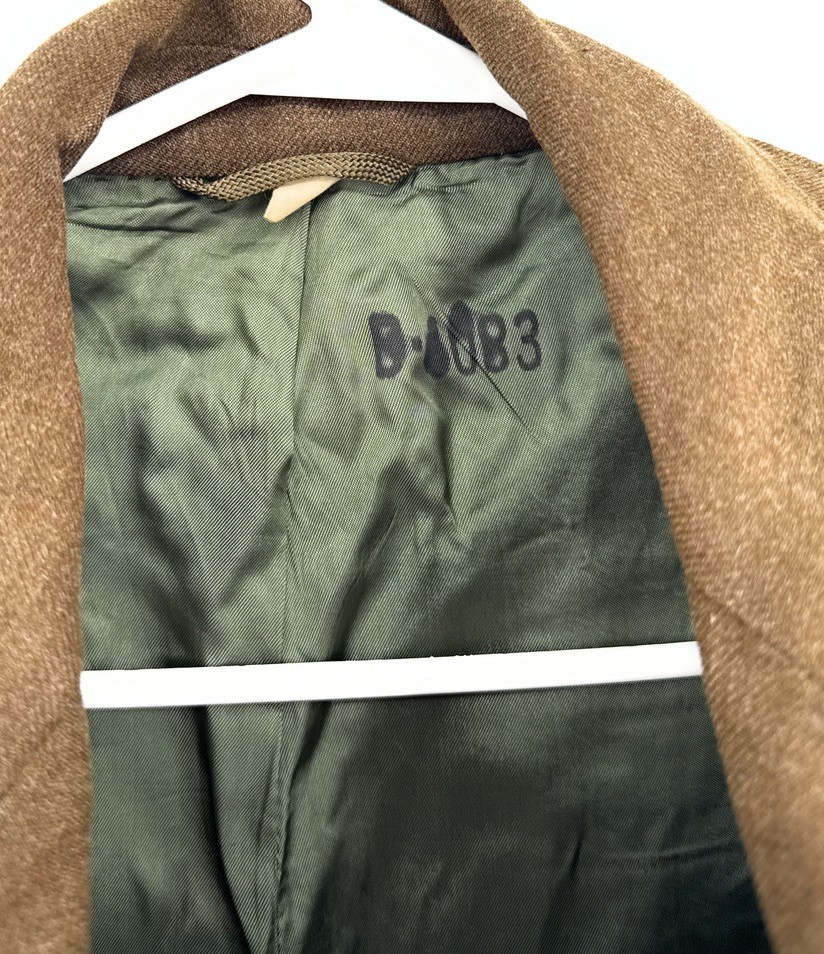 WWII 7th Army Specialist Coat Jacket Brown