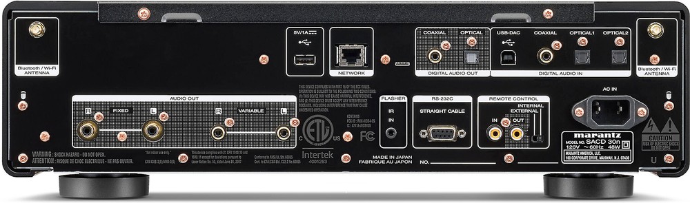 Marantz SACD 30 silver gold SACD player/Network streamer