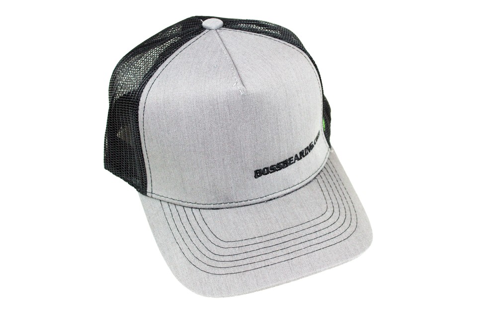 Boss Bearing Get Some Balls Hat Flat Visor Trucker Style Mesh Back Snapback
