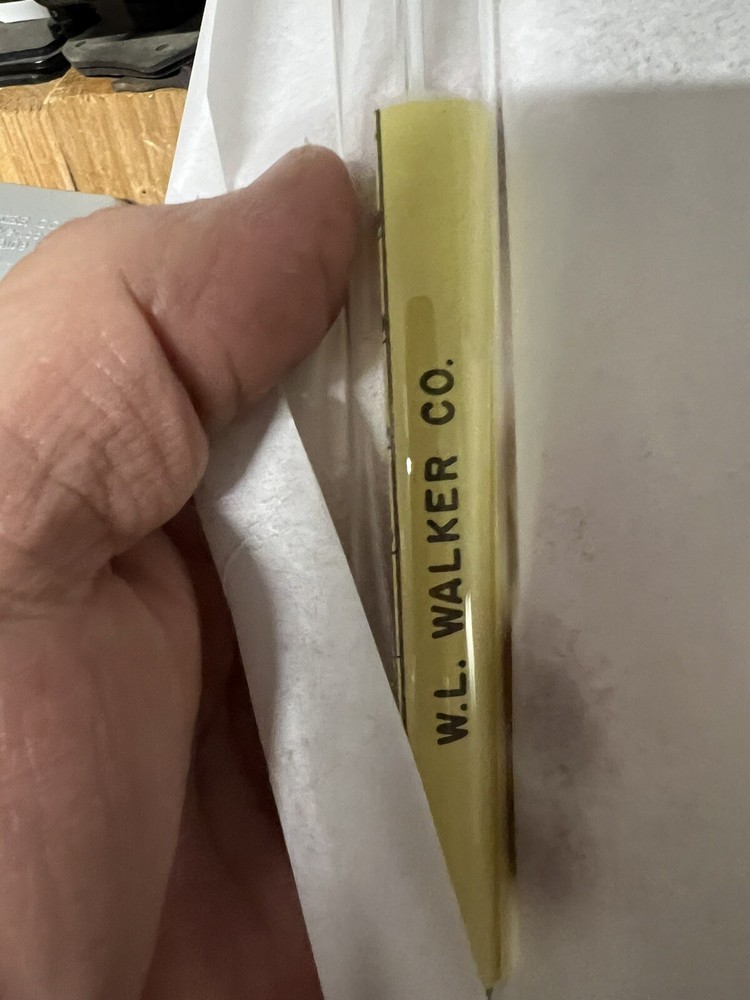 W.L. Walker Certified API Gravity HYDROMETERS 30-50.