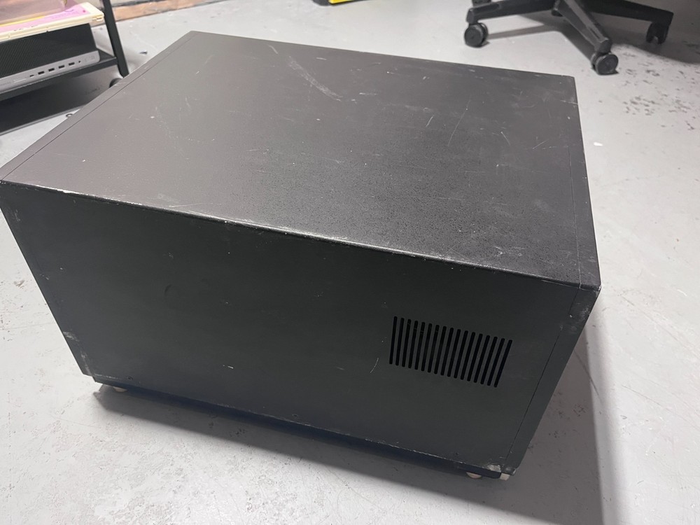 Vintage Wang 5505-1 Computer - two 8'' floppy disk drives - Untested - Powers on