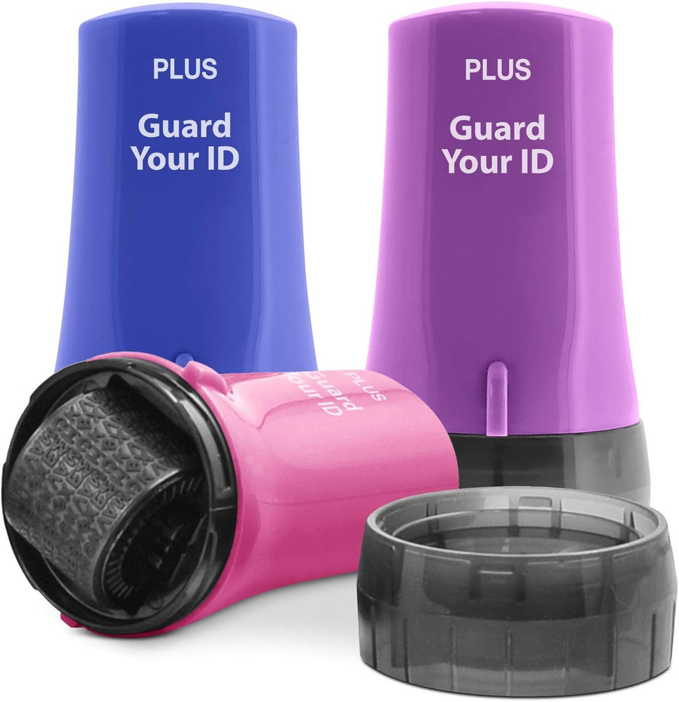 Guard Your ID Identity Theft Prevention Stamp Advanced Roller Combo Pack, 60169