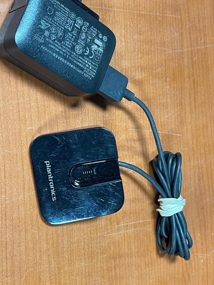 Plantronics Wireless Headset Charging Base + OEM 5V 2A Power Adapter