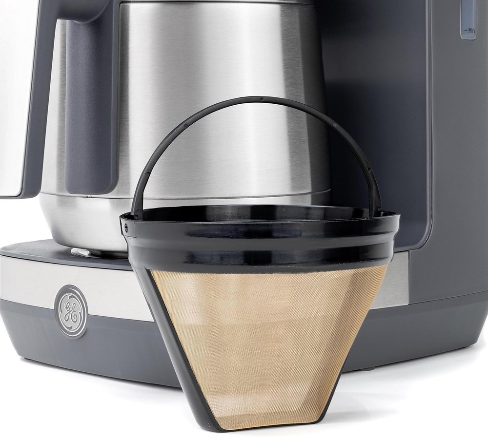 GE 10 Cup Drip Coffee Maker with Single Serve
