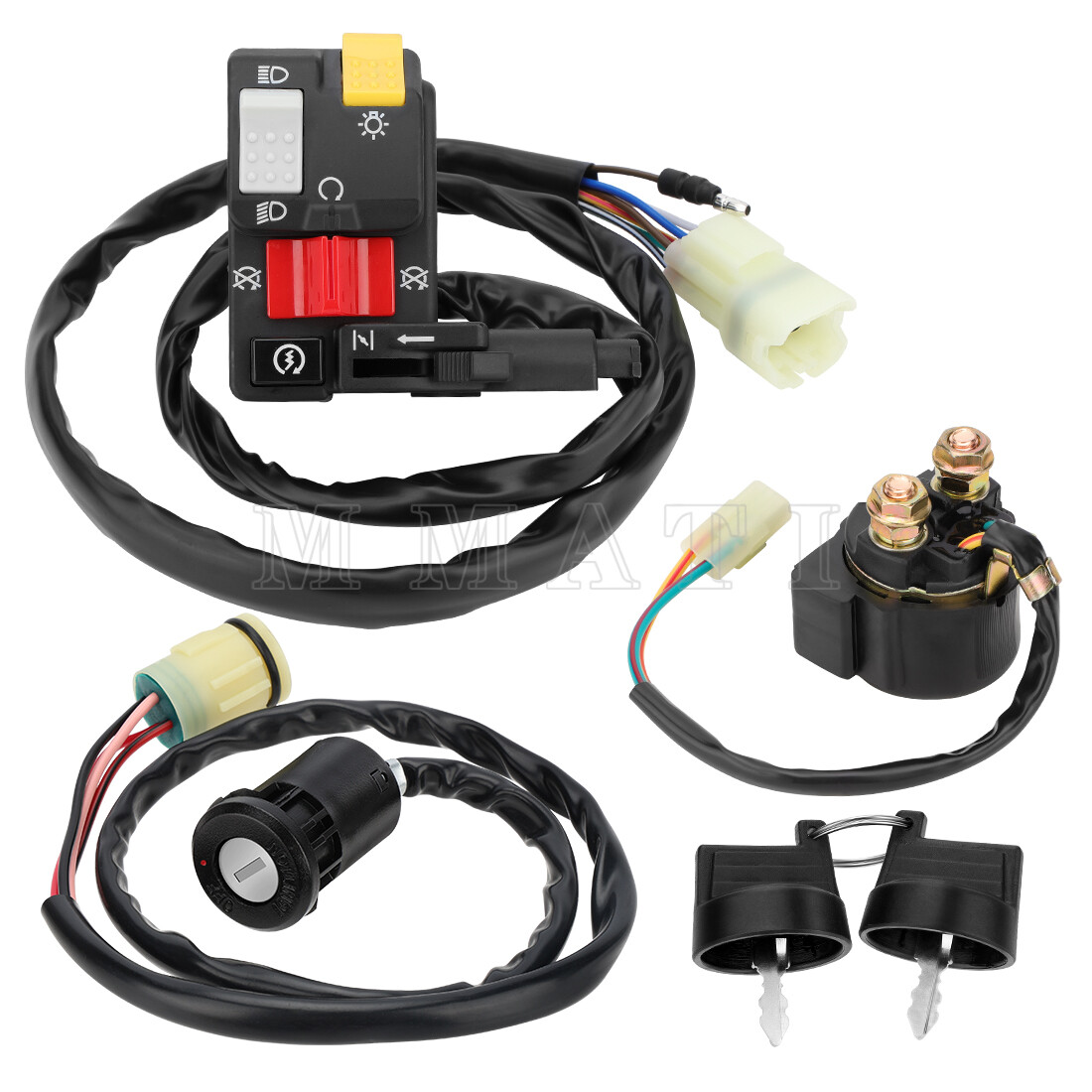 Handlebar Ignition Key Switch w/Relay for Honda Foreman 450 TRX450FM/450S 98-04