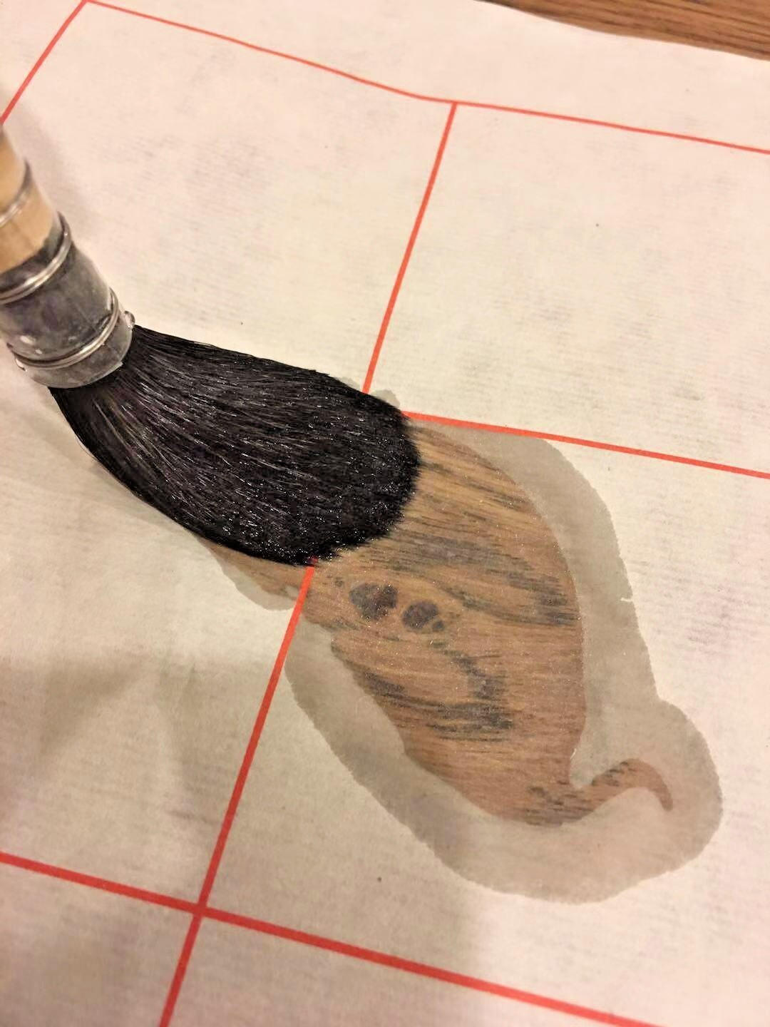 XDT#920 Mop Round Tip Art Brush 3Pc #8#10#12 Black Goat Acrylic Watercolor