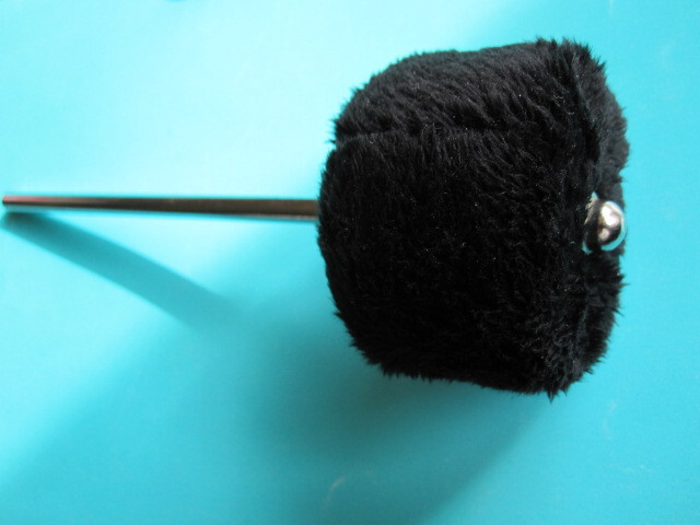 Bass Drum Beater Fleece Plush Covered