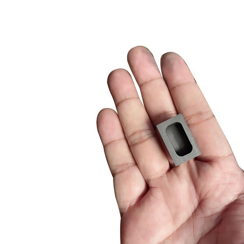 For Melting Casting Refining Silver Mini Ingot Bar Graphite Mould Crucible