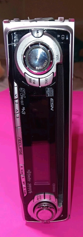 Eclipse CD2000, CD/MP3/Receiver, Sirius Satellite & HD Ready, 5 Volt Preouts