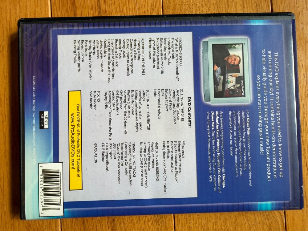 Tascam 2488 / MKII / Neo DVD Video Training Tutorial
