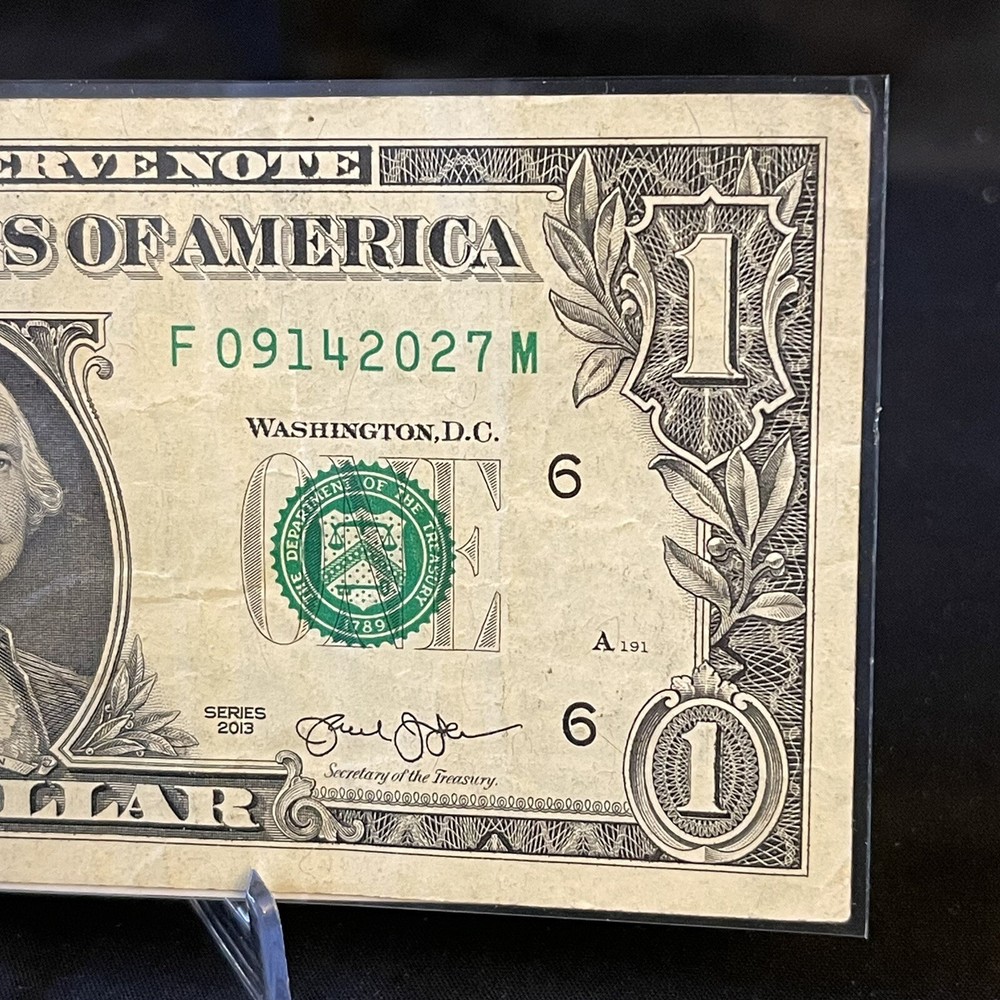 $1 One Dollar TRUE Future Birthday Note (Circulated)