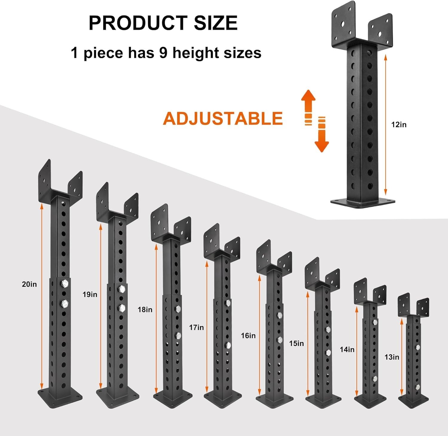 Roof Riser Bracket, Pergola Bracket, Deck Riser Bracket