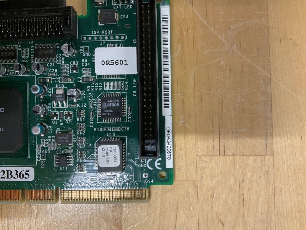 Adaptec ASC-39160 SCSI Dual channel Controller Card.