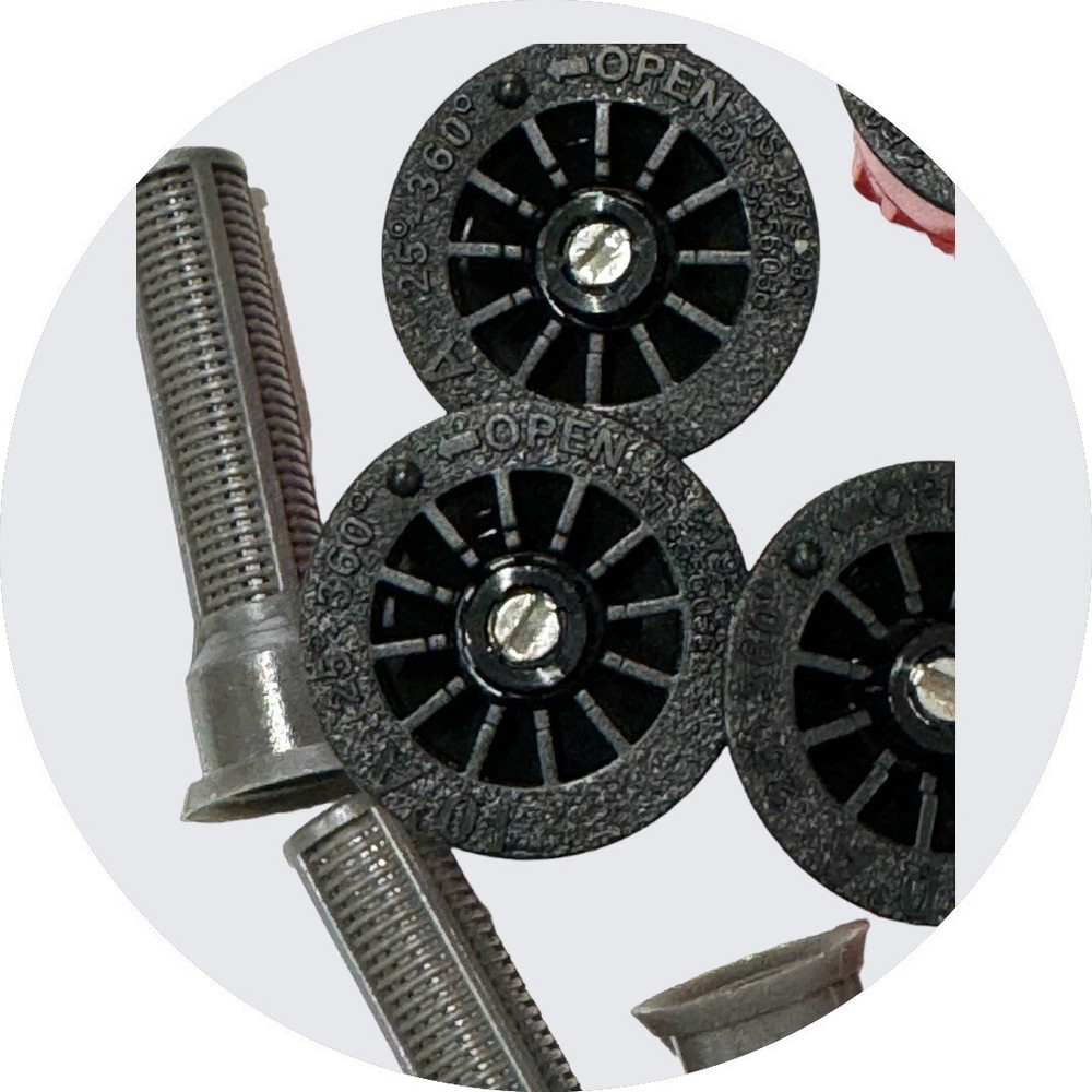 5X Hunter 10A Spray Nozzle 10 Foot Radius Adjustable Arc w Filter Screen