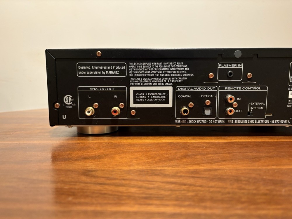 Marantz CD5004 CD Player Tested Working No Remote