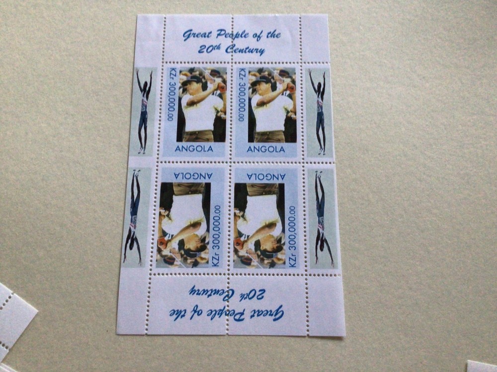 Famous Faces Personalities Stars stamp sheets Ref R49350