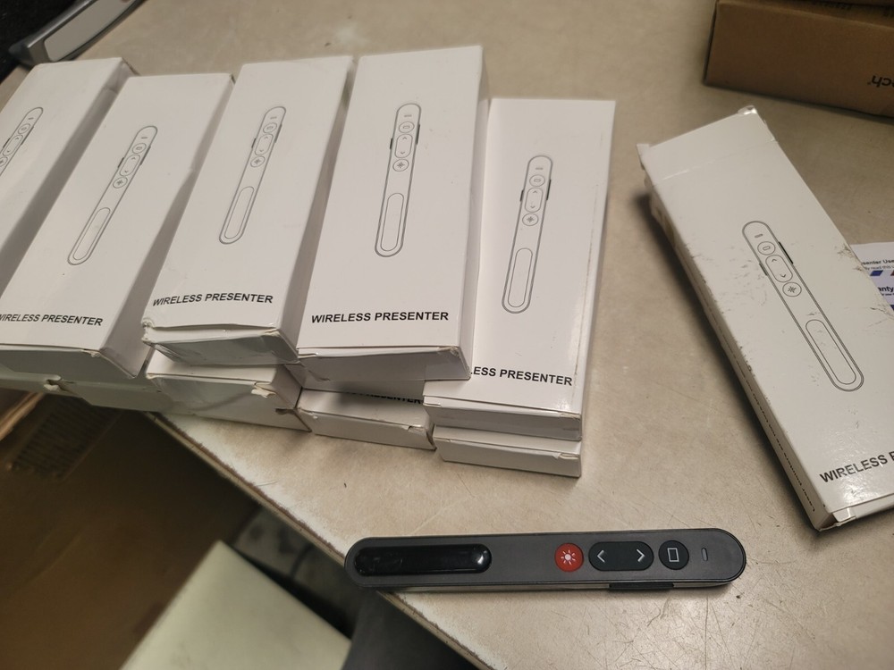 LOT OF 15 Power point Presentation Remote Control Wireless Laser Pointer