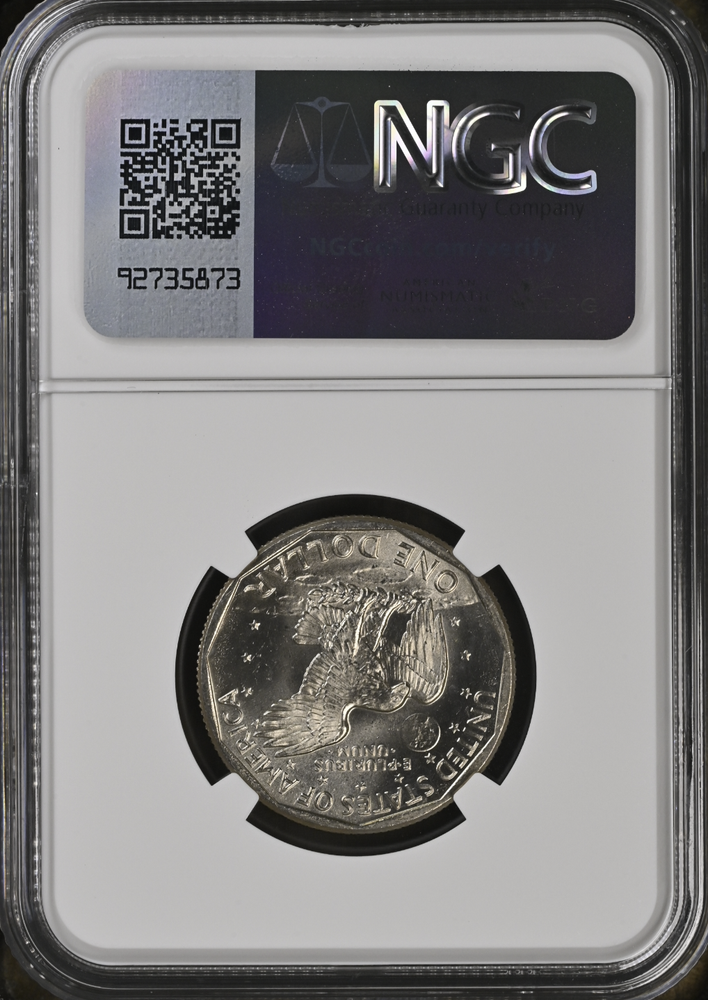 1980 D Susan B. Anthony Dollar NGC MS65