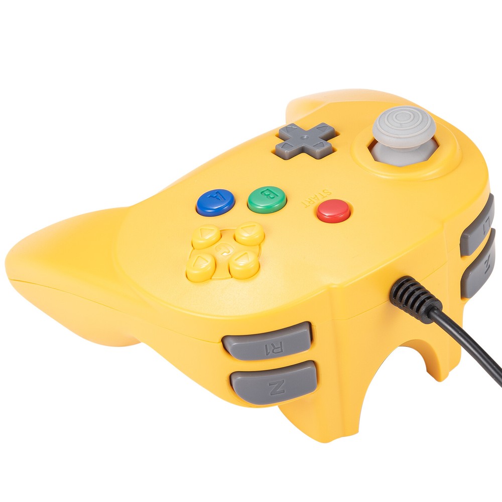 Wired Retro N64 64 bit Controller Joystick Gamepad for N64 Console Video Games