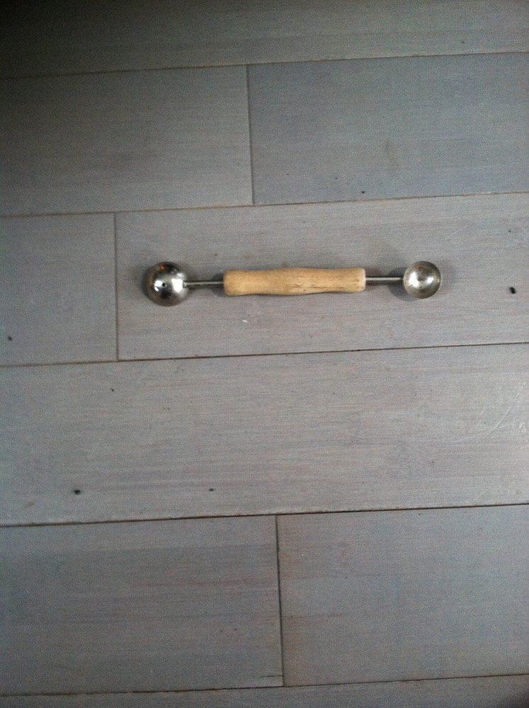Vintage Double Scoop Kitchen Utensil