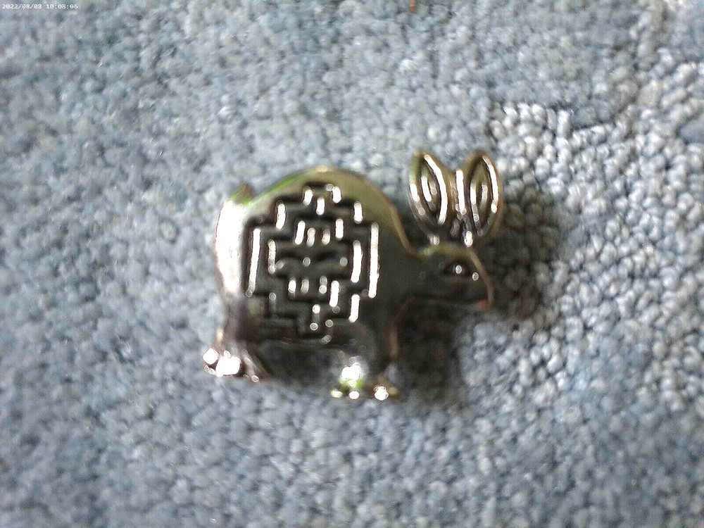 6 Vintage NONY NEW YORK SILCER BUTTON COVERS