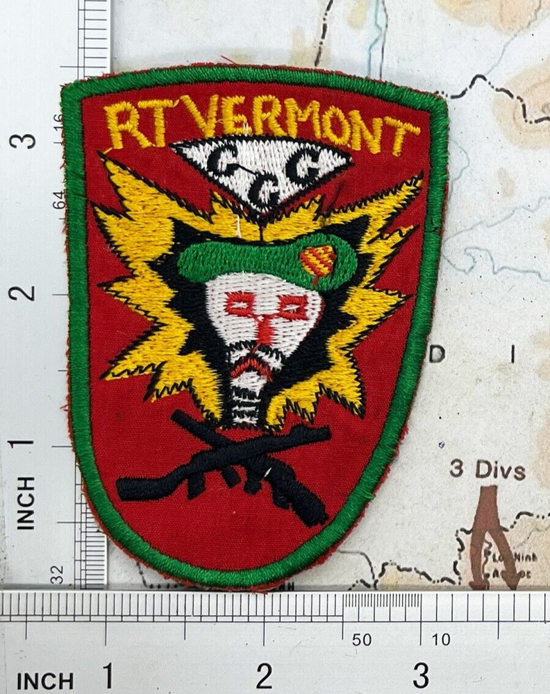 Patch , rt vermont , ccc , ussf , macv sog , vietnam war patch , p2-2