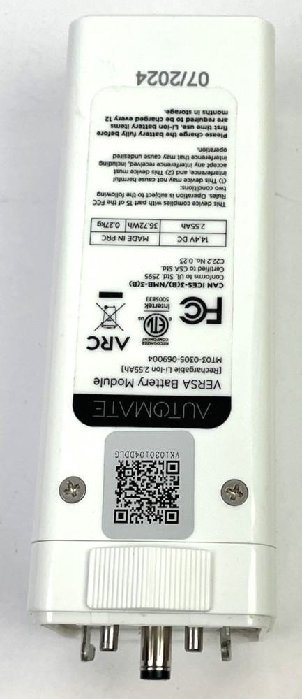 AUTOMATE MT03-0305-069004 VERSA BATTERY MODULE
