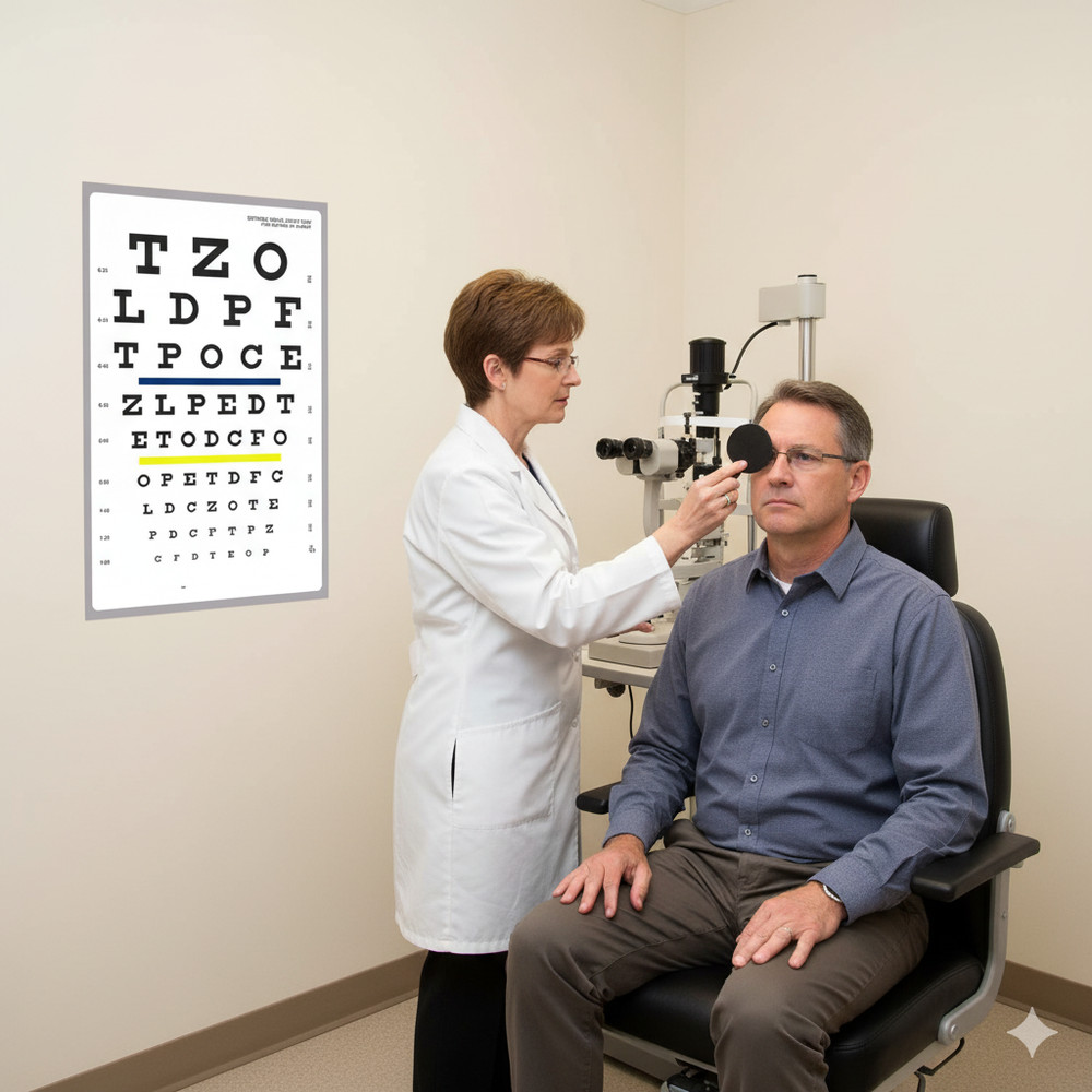 Snellen Translucent Eye Chart