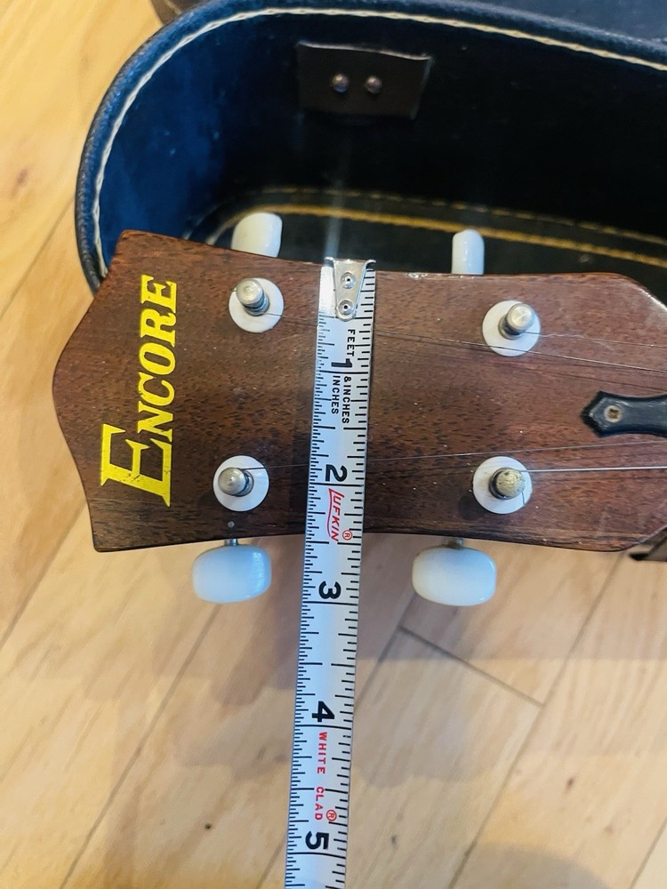 Vintage 1970s ENCORE Banjo 5-String E-75 With Case