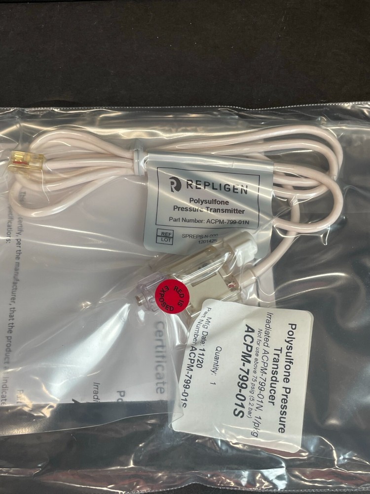 Repligen Pressure Transducer Polysulfone Sterile 2 Transducers