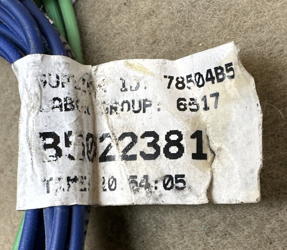✅ 2014 International Prostar Sleeper Control Wire Harnes B5022381 OEM ✅